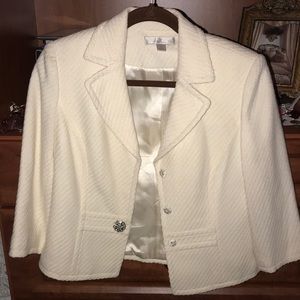 Off white blazer